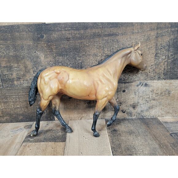 Vintage JC Penney Breyer Traditional‎ Stock Horse Stallion Bay Roan Peppercorn - Picture 2 of 12